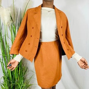 Bronze Two piece suit